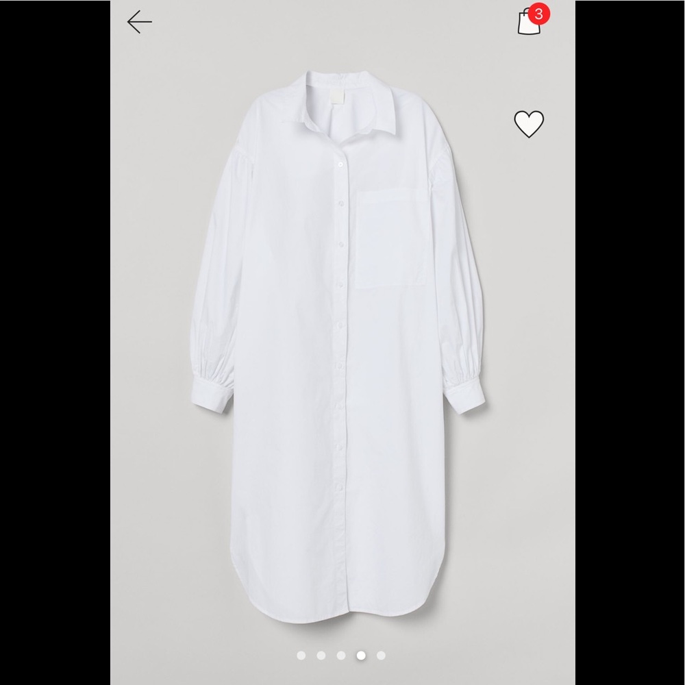 H&M Cotton Shirt Dress